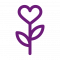 Icono esfuerzo morado