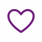 Icono honestidad morado