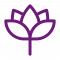 Icono humildad morado