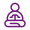 Icono respeto morado